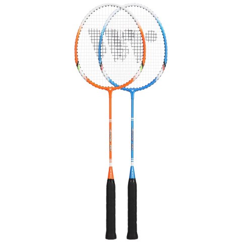 ALUMTEC 330K ZESTAW RAKIET DO BADMINTONA NIEBIESKI+ORANGE WISH
