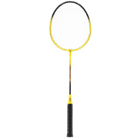 NRZ262 ALUMINIUM / ZESTAW DO BADMINTONA 2 RAKIETY + 3 LOTKI Z PIÓR + SIATKA 600x60cm + POKROWIEC NILS