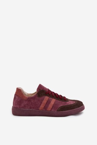 Buty Sportowe Model Zazoo N1068 Bordo - Step in style