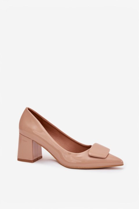 Czółenka Model Isoline M078 Nude - Step in style