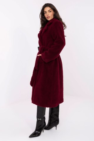 Płaszcz Damski Model IT-PL-97150.26 Bordo - Factory Price