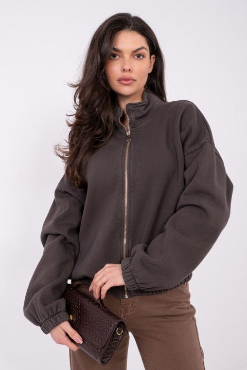Bluza Damska Model WT-BL-A1460.19P Dark Brown - Factory Price