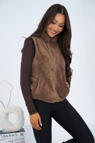 Kamizelka Model CS-KZ-BT1031.00 Dark Beige - Factory Price