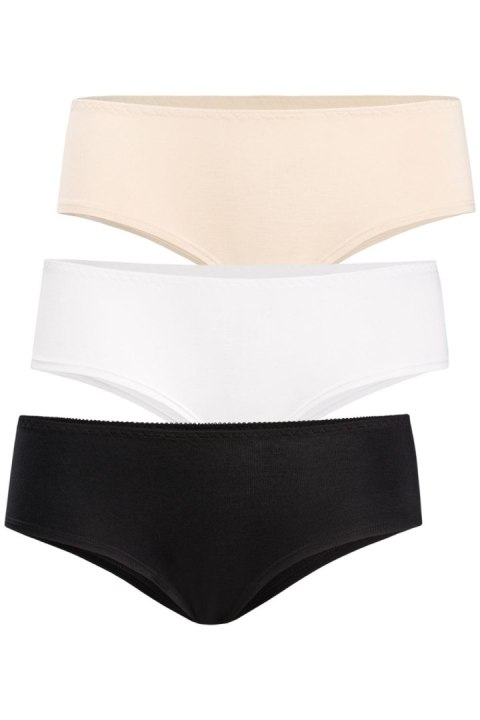 Figi Komplet figi Model Braziboo 372-3 Black/White/Beige - Teyli