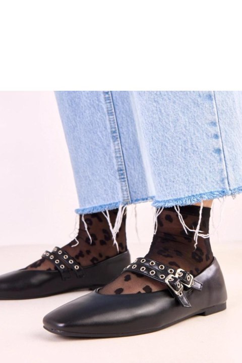 Baleriny Model Alfira Q2572 Black - Solea