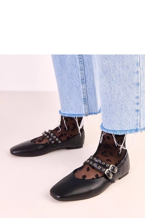 Baleriny Model Alfira Q2572 Black - Solea