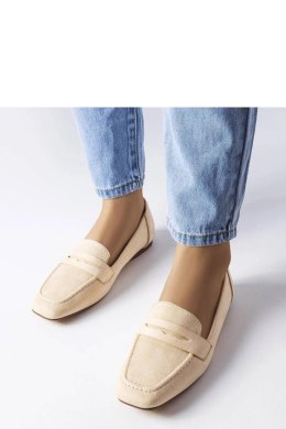 Beżowe mokasyny z eko-zamszu Meilleur - Solea