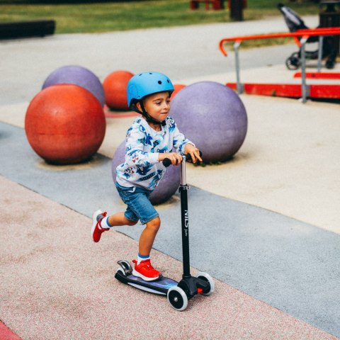 HLB1310 LED HULAJNOGA DZIECIĘCA CZARNA NILS FUN