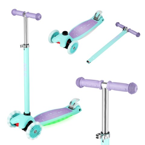 HLB1310 LED HULAJNOGA DZIECIĘCA FIOLETOWA NILS FUN