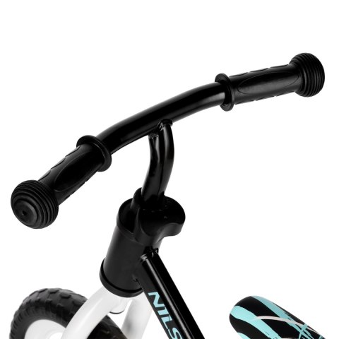 RB134 ROWEREK BIEGOWY CZARNY KOŁA 10'' NILS FUN