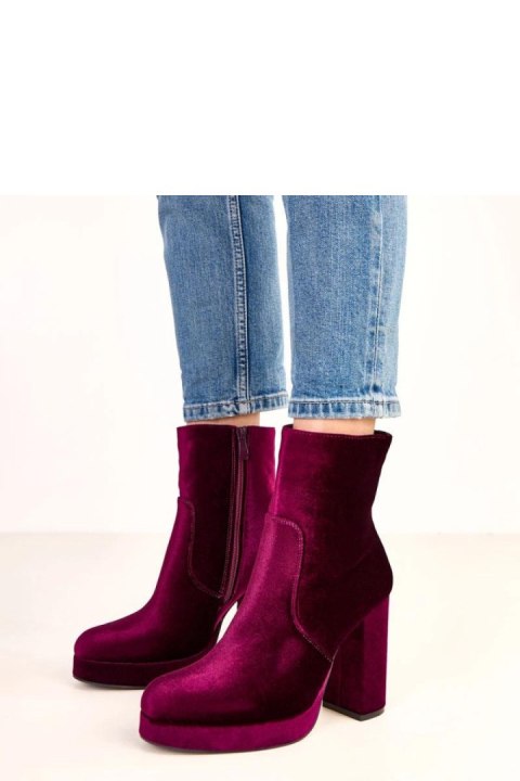 Botki Model Asanda RQ481 Violet - Solea