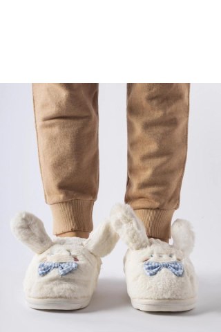 Kapcie Model Bruna 424-01 White - Solea