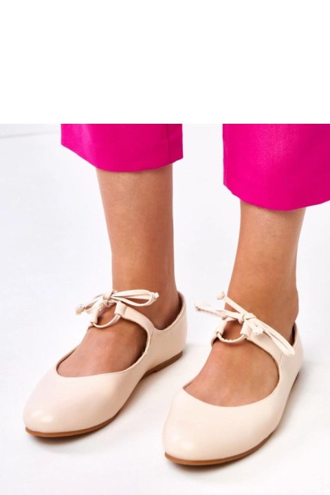 Baleriny Model Sallay BSD106-3 Beige - Solea