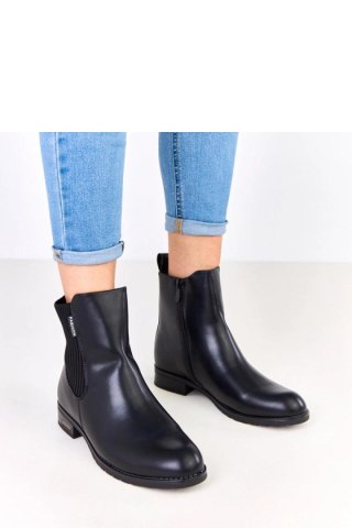 Botki Model Gres JL7312-1 Black - Solea