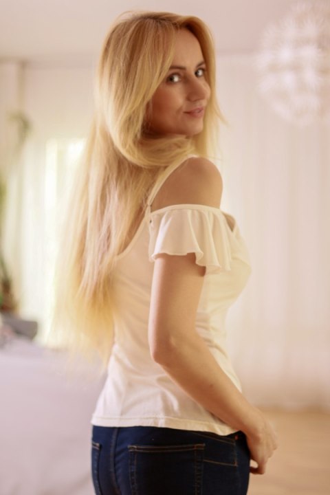 Bluzka Model Vera Ecru - Mirale