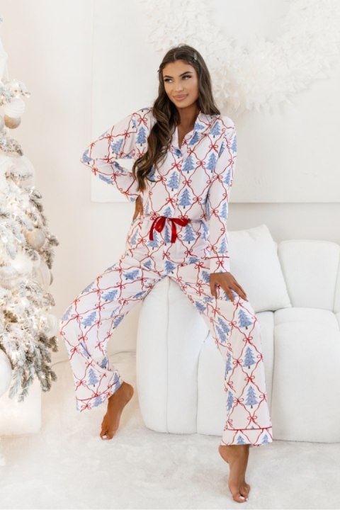 Piżama Damska Model Tally 426242674 Christmas Yree - LaBalancia
