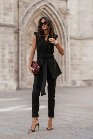 Spodnie Damskie Model Kiara 386127812 Black - LaBalancia