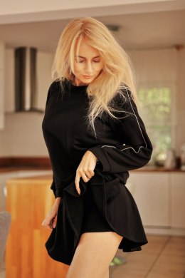 Spodnie Spódnicospodnie Model Nai Black - Mirale