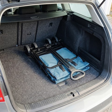 NC4306 WÓZEK TURYSTYCZNY SKŁADANY TURKUSOWY 70L NILS CAMP