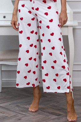 Piżama Damska Model Valentine 223590 Red/White - Pure Sin