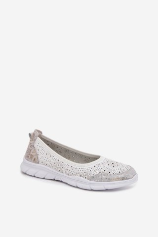 Baleriny Model S.Barski GR61-5973 White - Step in style