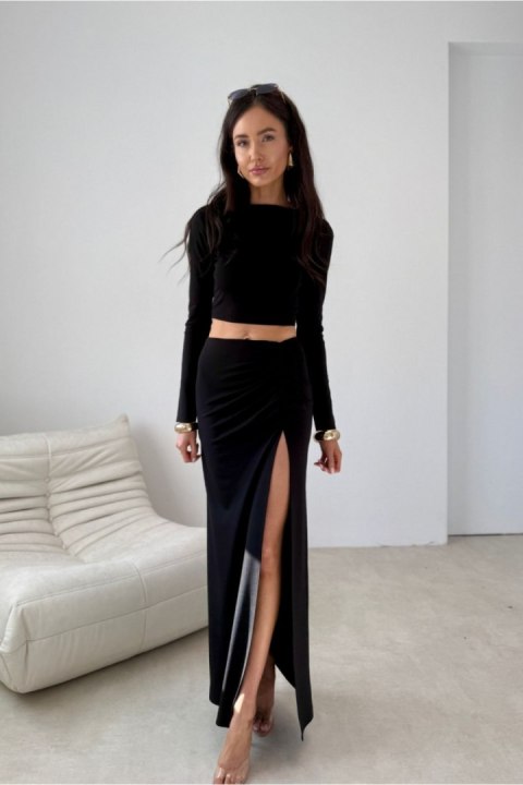 Bluzka Model Linnea CZA BLU0235 Black - Roco Fashion