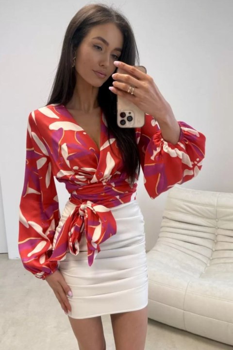 Bluzka Model Valeria BLU0232 W33 Multicolor - Roco Fashion