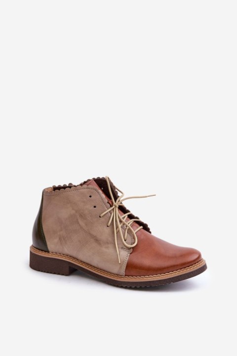 Botki Model Zazoo 4078 Brown - Step in style