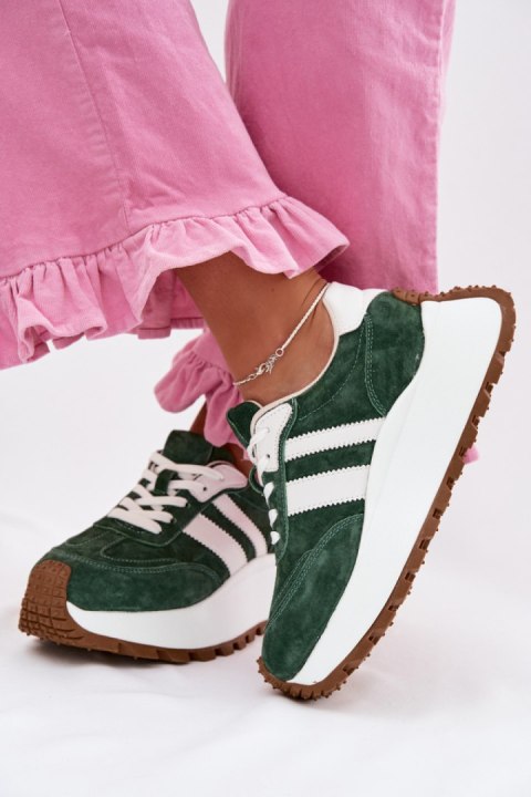 Buty Sportowe Model DA GR61-5986 Green - Step in style