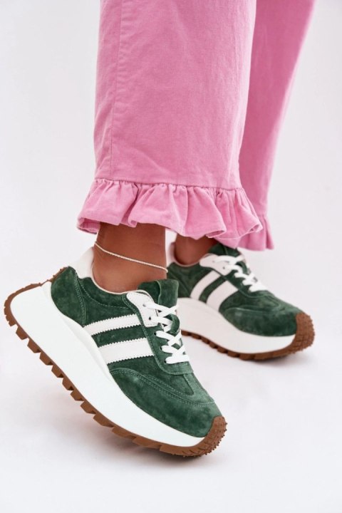 Buty Sportowe Model DA GR61-5986 Green - Step in style