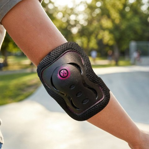 H320 ZESTAW OCHRANIACZY FLY RÓŻOWY ROZM. S NILS EXTREME