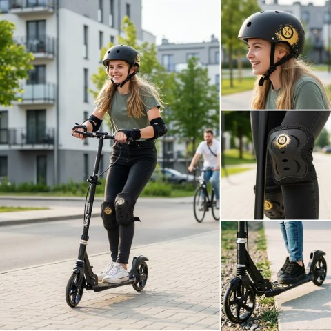 H320 ZESTAW OCHRANIACZY FLY ZŁOTY ROZM. L NILS EXTREME