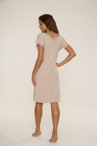 Koszulka nocna Koszula Nocna Model Hezel 816 Piasek - De Lafense