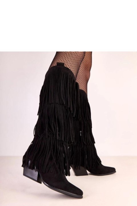 Kozaki Model Ivia E8690 Black - Solea