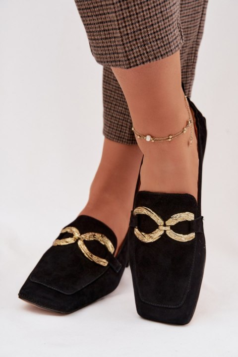 Mokasyny Model DA CR61-3115 Black - Step in style