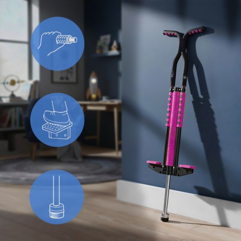 NFX5006 RÓŻOWY JUMP STICK NILS FUN