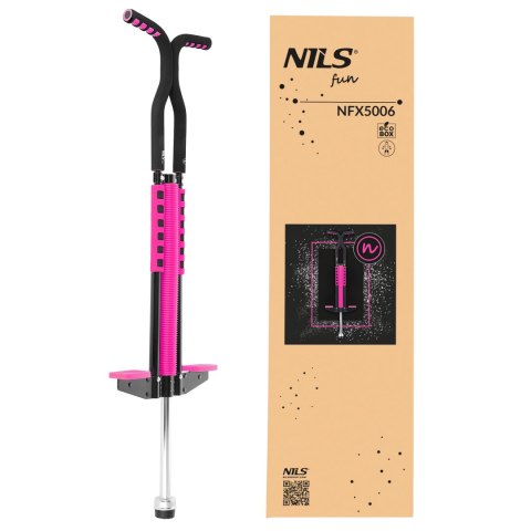 NFX5006 RÓŻOWY JUMP STICK NILS FUN