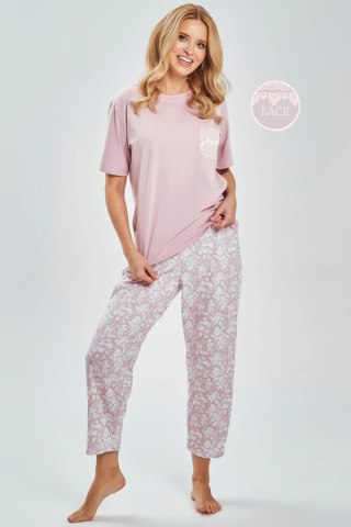 Piżama Damska Model Adria 3540 Powder Pink - Taro