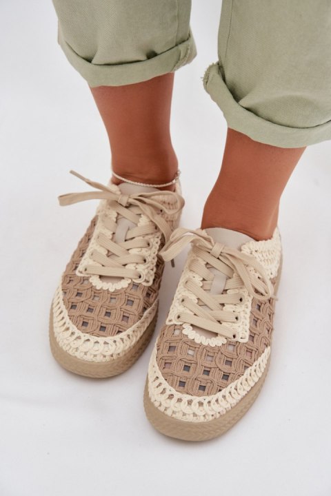 Półbuty Model DA GR61-5951 Beige - Step in style