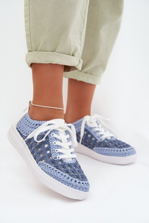 Półbuty Model DA GR61-5951 Blue - Step in style