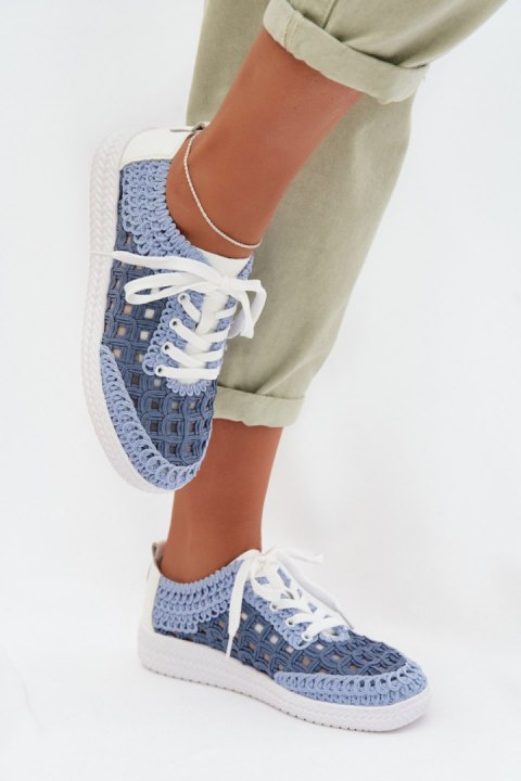 Półbuty Model DA GR61-5951 Blue - Step in style