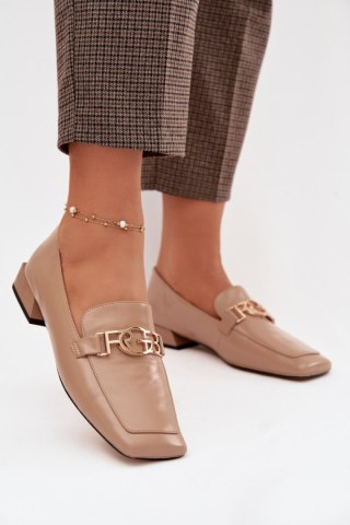 Sandał Mokasyny Model DA CR61-3125 Beige - Step in style