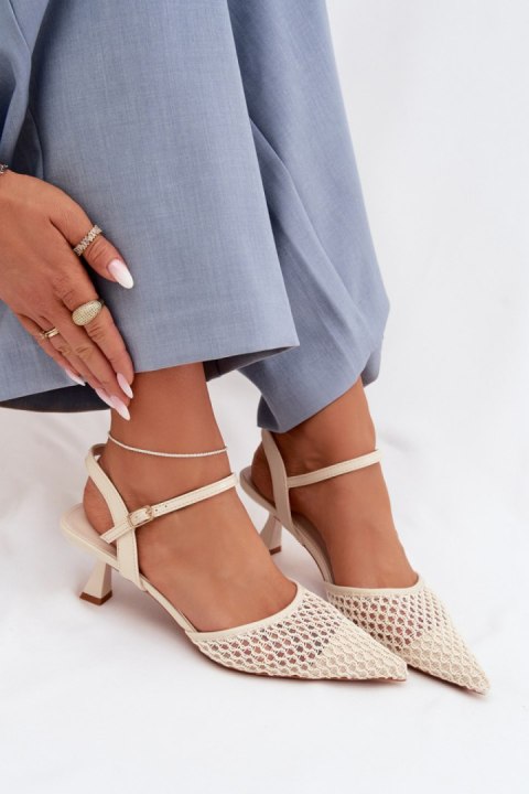 Sandały Model Brilora X3515 Light Beige - Step in style