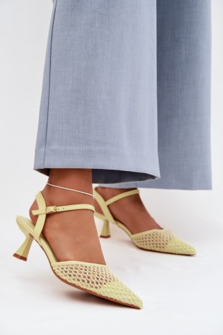 Sandały Model Brilora X3515 Yellow - Step in style