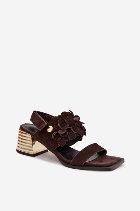 Sandały Model DA CR61-3145 Czekolada - Step in style