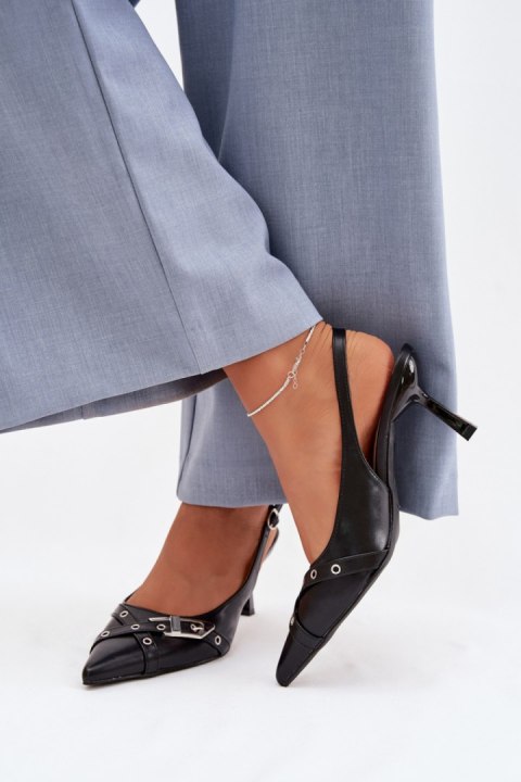 Sandały Model Parina 6338 Black - Step in style