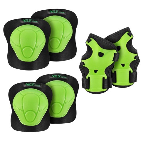 H210 ZESTAW OCHRANIACZY ZIELONY ROZM. L NILS EXTREME