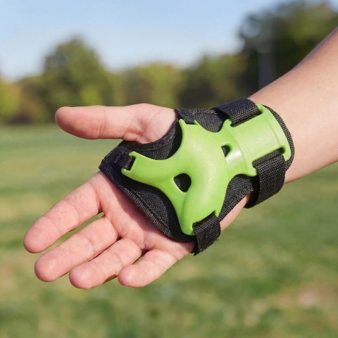 H210 ZESTAW OCHRANIACZY ZIELONY ROZM. M NILS EXTREME