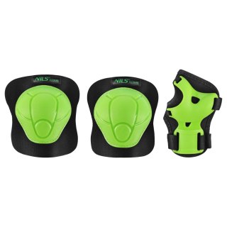 H210 ZESTAW OCHRANIACZY ZIELONY ROZM. S NILS EXTREME