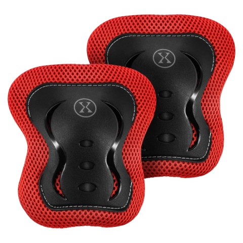 H320 ZESTAW OCHRANIACZY CZERWONY ROZM. XL NILS EXTREME